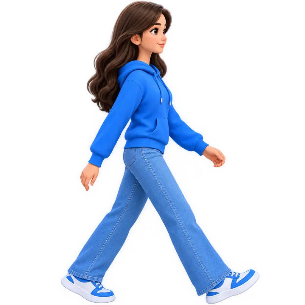 Woman walking to represent physical activity and daily movement